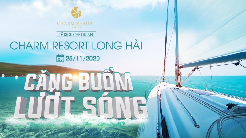 Charm Resort Long Hải: Căng buồm Lướt sóng