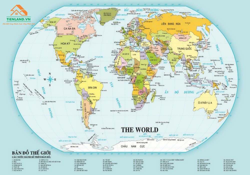 Tìm hiểu Coi bản đồ thế giới với những hình ảnh đẹp nhất