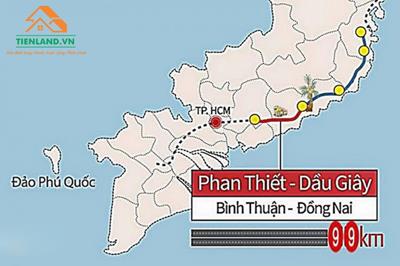 Cao tốc Phan Thiết- Dầu Giây dự kiến sẽ khởi công vào cuối tháng 9/2020