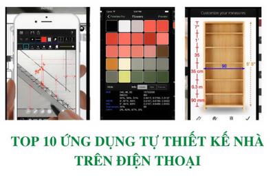 10 ứng dụng điện thoại giúp bạn tự thiết kế nhà đẹp