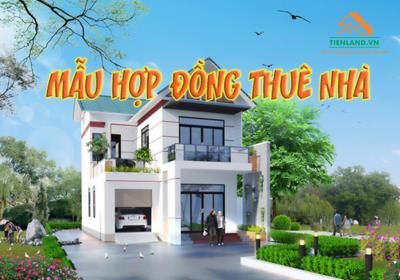 Những điểm mới trong mẫu hợp đồng thuê nhà