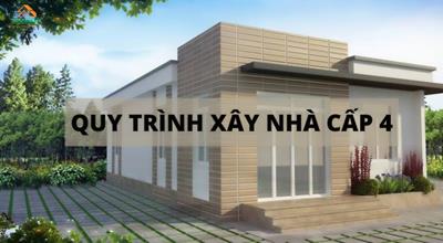 Quy trình xây nhà cấp 4 mới nhất