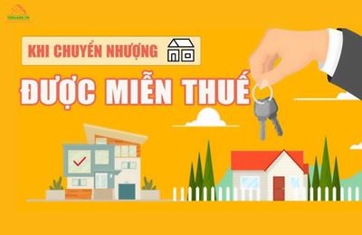 Thủ tục miễn thuế cá nhân khi bán nhà