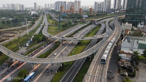 Góc nhìn trên cao: Tuyến Metro số 1 Bến Thành - Suối Tiên