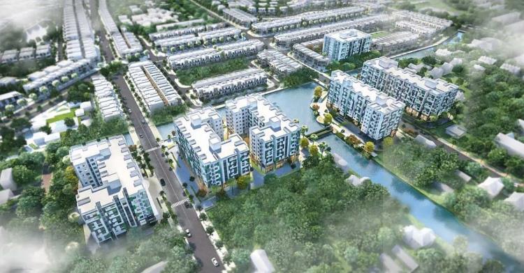o185-941848-1 Phối cảnh tổng thể khu căn hộ Dragon E-Home quận 9